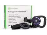 Pistolet do masażu masażer wibracyjny massage gun Simple Stripe