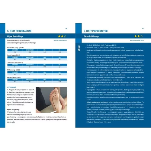 Książka - "Testy neurologiczne w fizjoterapii. Badanie neurologiczne. Praktyczny przewodnik" D. Ciborowski