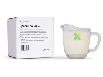 Świeca do masażu "Spacer po lesie" Habys 200 ml  - Seria limitowana