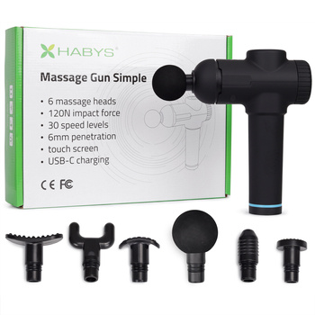 Pistolet do masażu masażer wibracyjny massage gun Simple