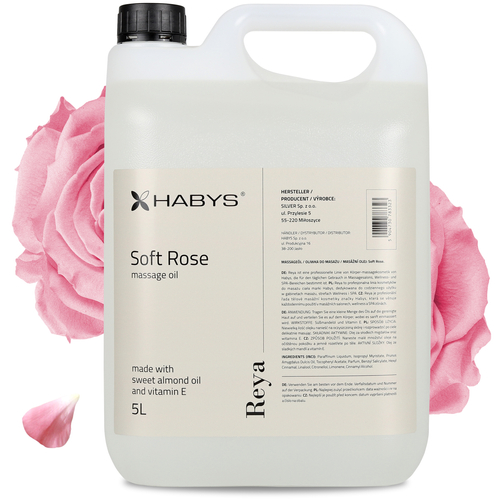 Olejek do masażu Reya Soft Rose Habys 5L